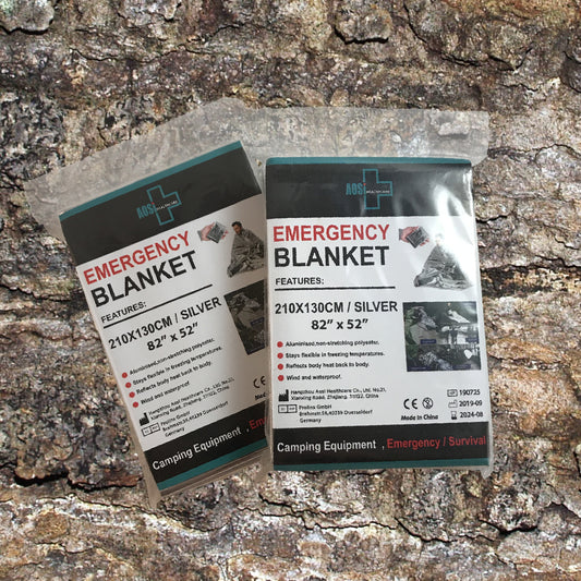 Emergency / Survival Blanket 2-Pack