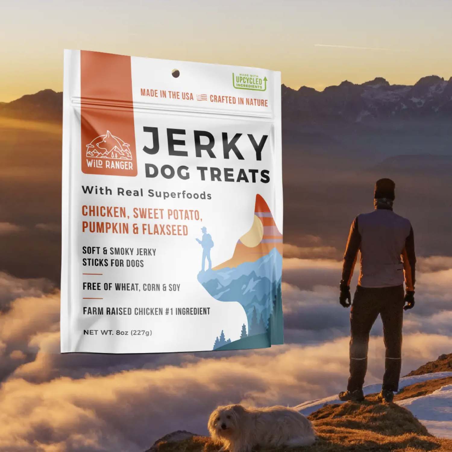 Wild Ranger Chicken Jerky Dog Treats – Hiking Dog Co.