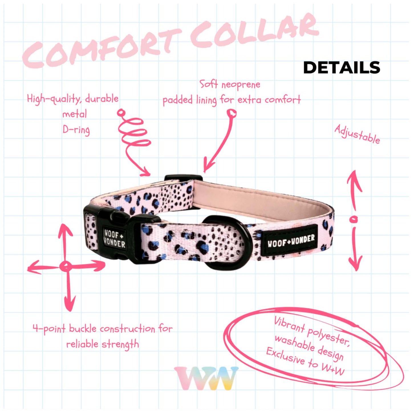 Space Dogs Comfort Fit Collar
