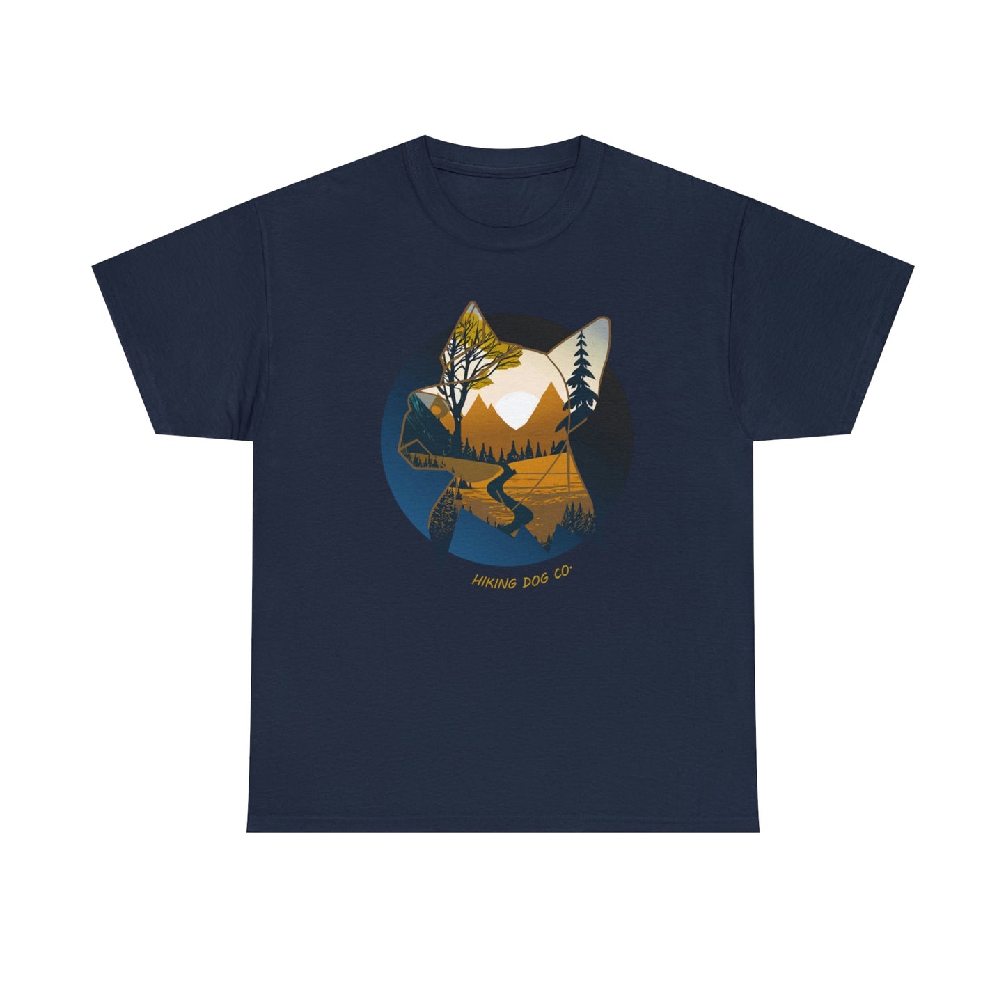 Mountain Trails and Dogs Unisex T-shirt