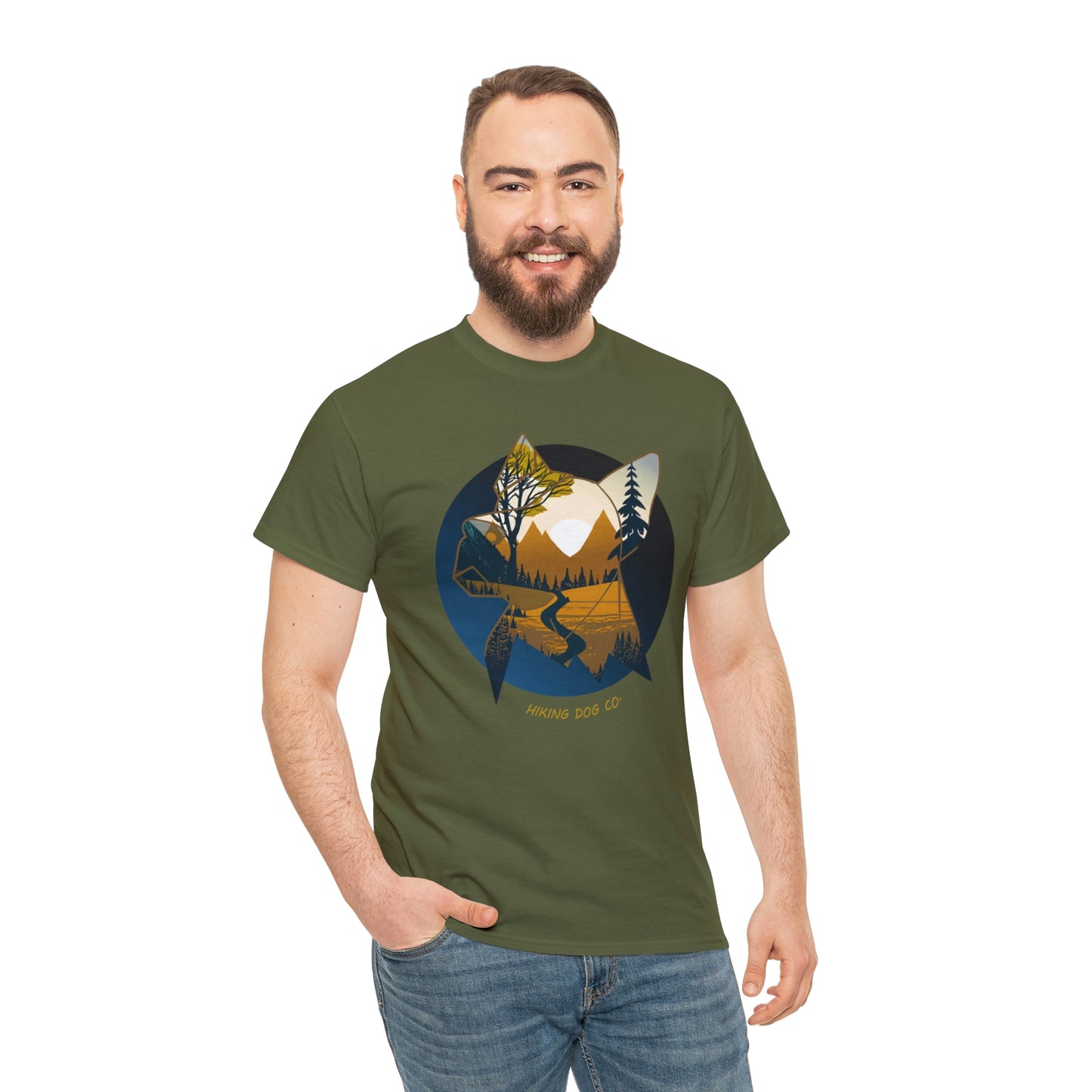 Mountain Trails and Dogs Unisex T-shirt