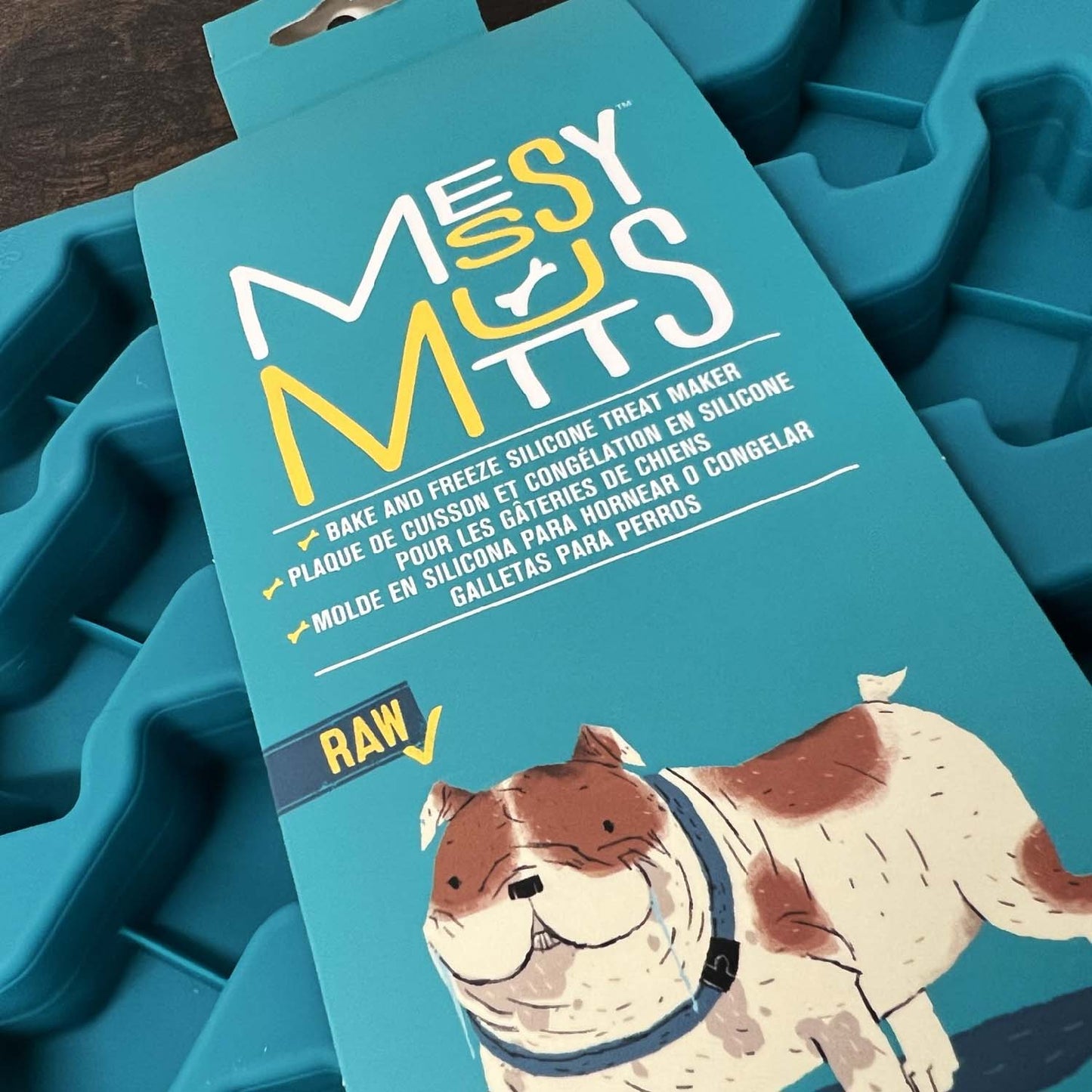 Messy Mutts 2 Pack Silicone Bake & Freeze Treat Maker