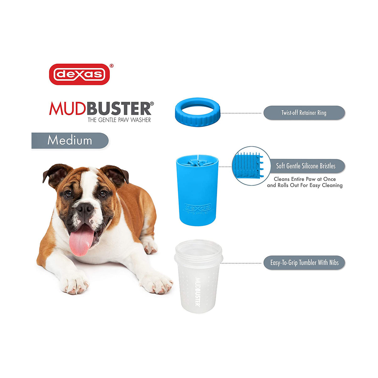 Mudbuster Dog Paw Cleaner Hiking Dog Co.