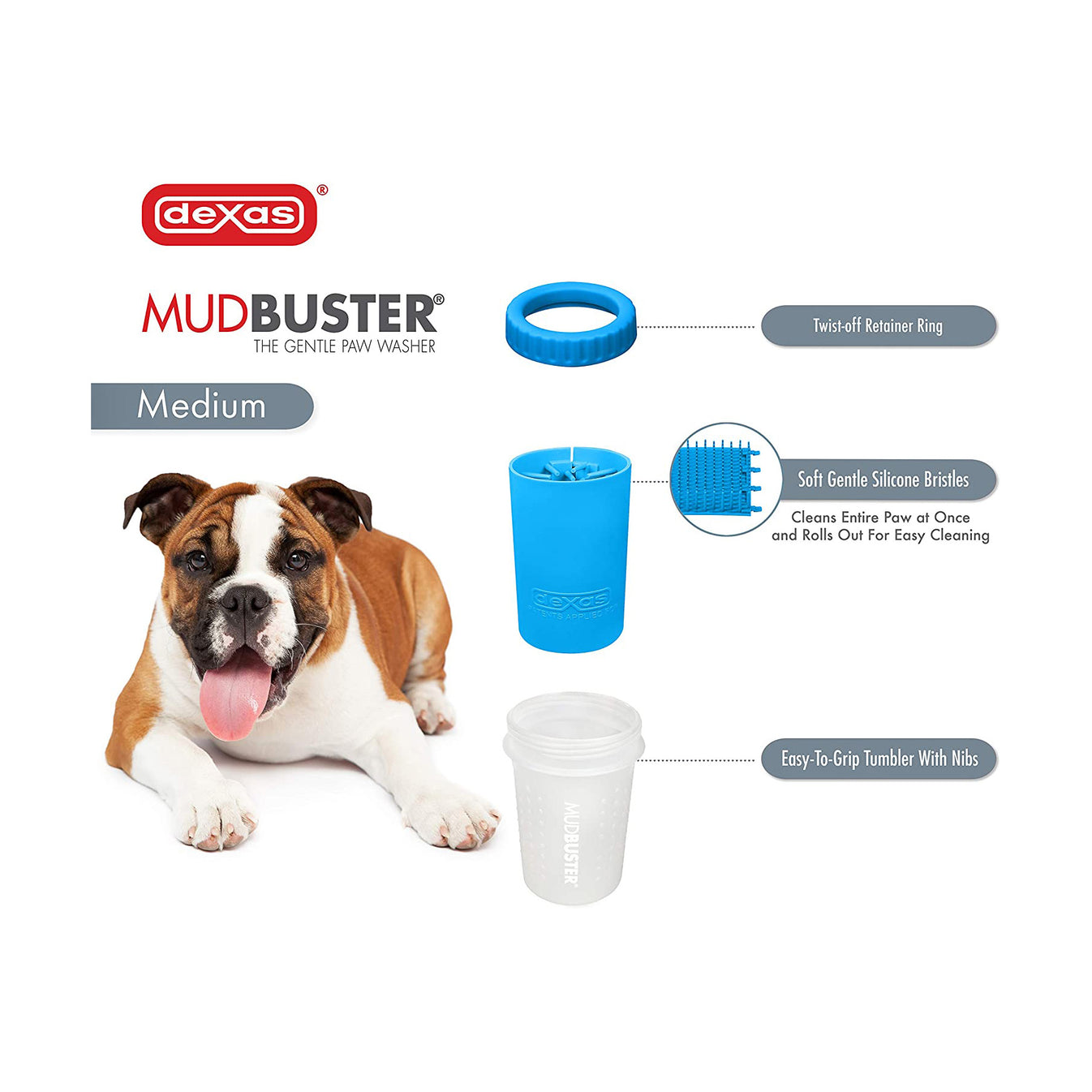 Mudbuster Dog Paw Cleaner Hiking Dog Co.