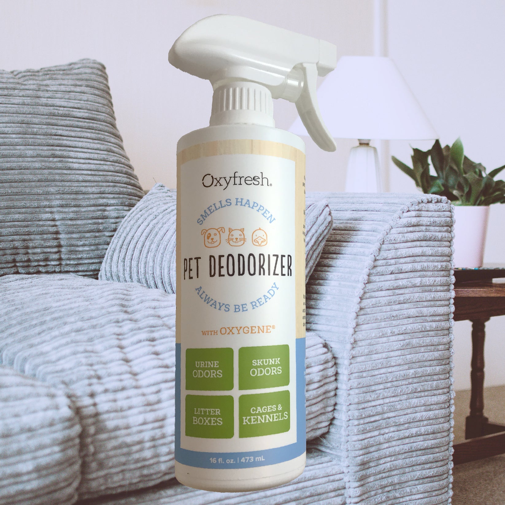 Pet Deodorizer by Oxyfresh, 16 oz. Hiking Dog Co.