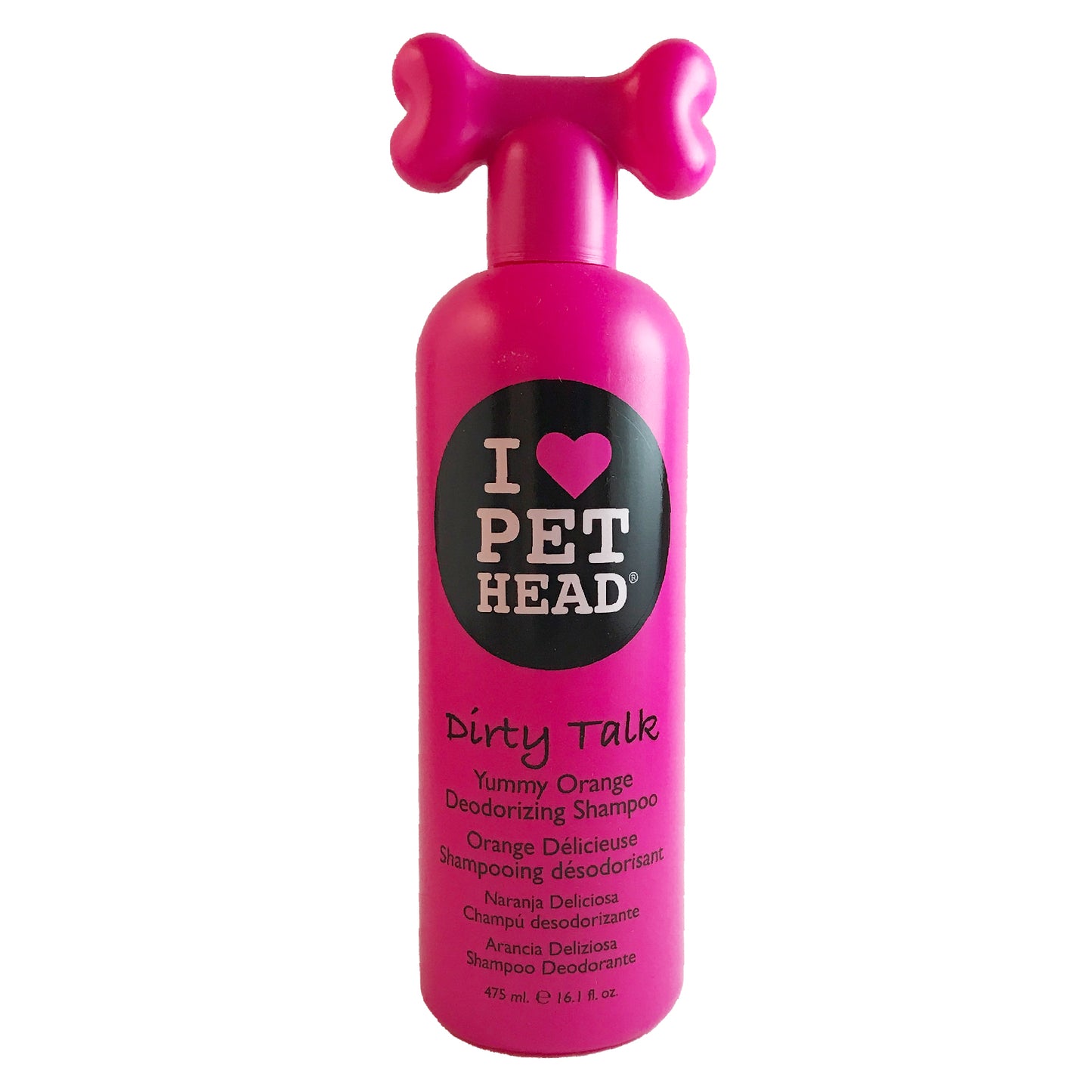 Pet Head Dirty Talk Deodorizing Shampoo for Dogs Front View