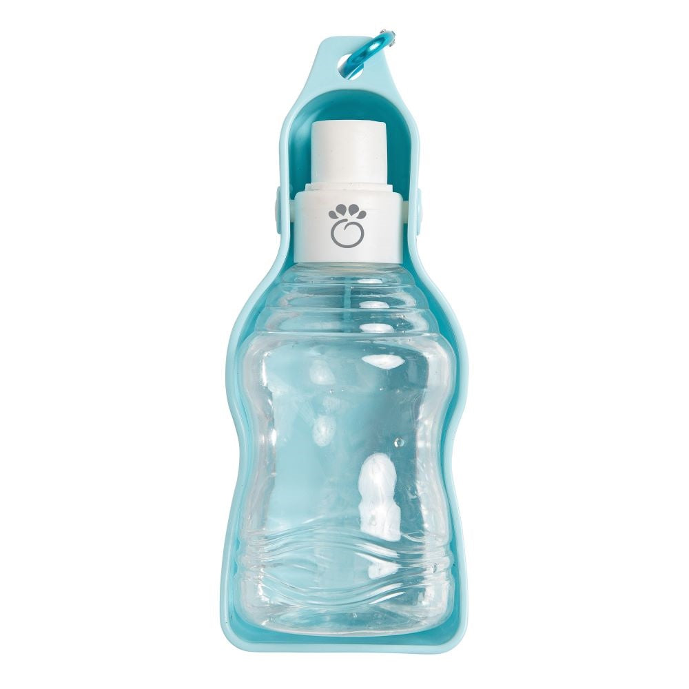 Travel Water Bottle with Foldout Bowl